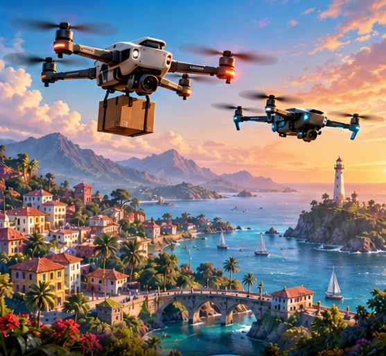 Drone Together concept artwork